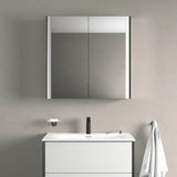 Duravit Viu Möbelwaschtisch 830 mm, weiß, mit Überlauf und Hahnlochbank