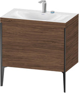 DURAVIT XViu c-bonded Waschtischset 800 mm mit 2 Auszügen, bodenstehend, Soft-Close