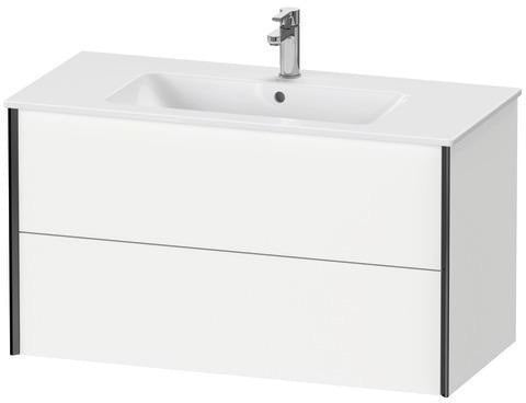 Duravit Waschtischunterbau XVIU 1010x560x480mm 2 Schubkästen Ahorn mitte seidenmatt