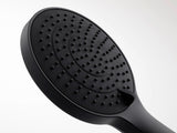 DURAVIT Handbrause MinusFlow 3-Jet D110 Soft Rain/Rain/Intense Rain, Schwarz M.