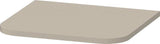 Duravit Abdeckplatte Happy D.2+ Taupe 403x364x16 mm mit Befestigungsmaterial