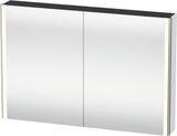 DURAVIT XSquare Spiegelschrank 1200 mm mit LED-Beleuchtung, Soft-Close und Front- sowie Innenspiegel