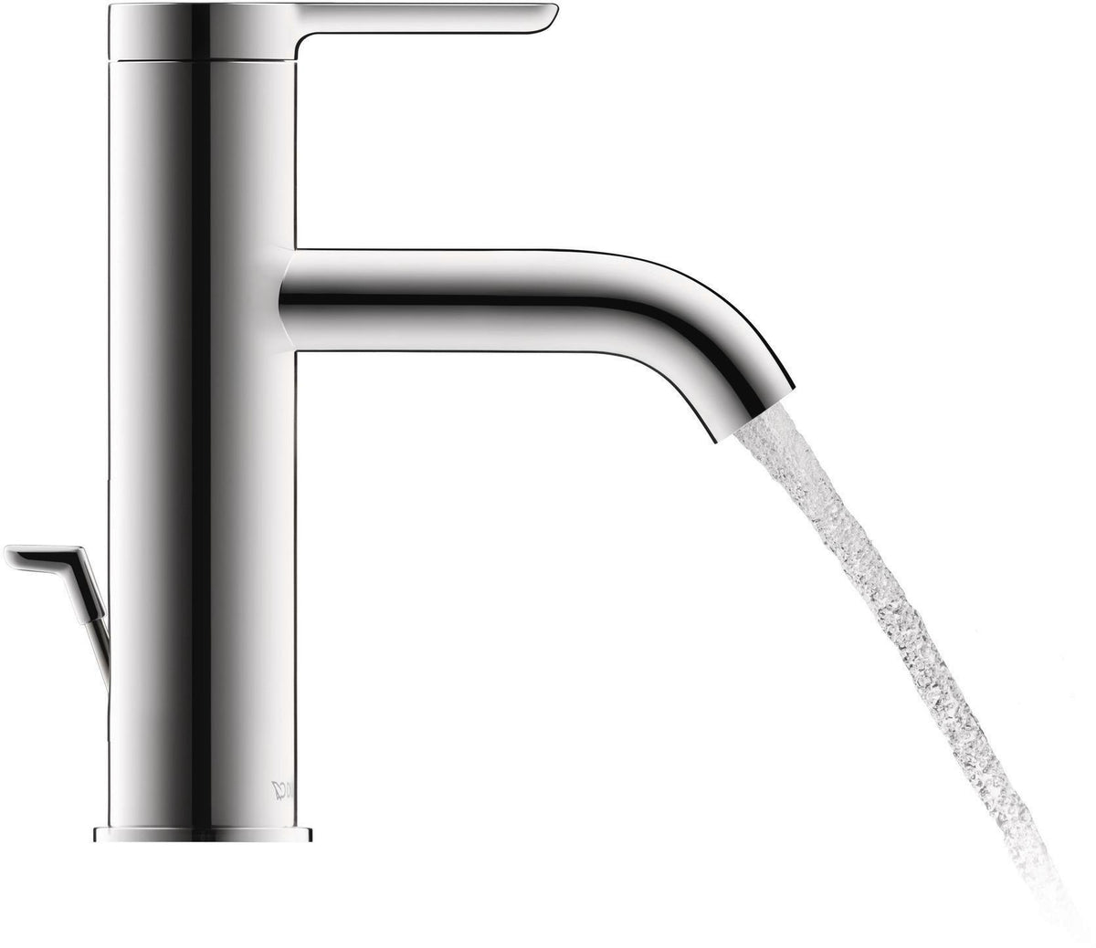 DURAVIT C.1 Einhebel-Waschtischmischer S mit Zugstange, Schwarz Matt