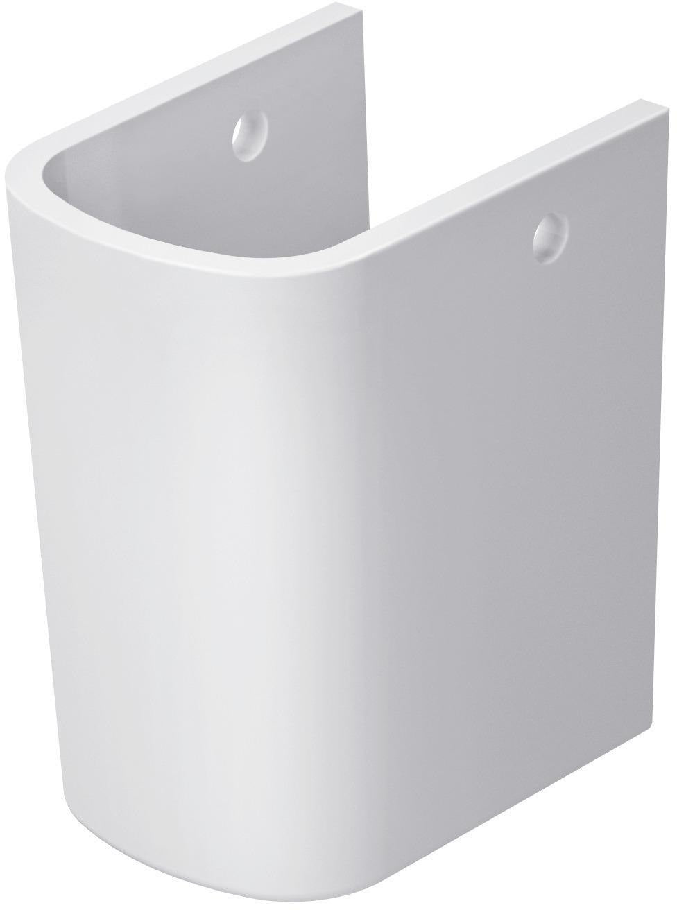 DURAVIT DuraStyle Halbsäule weiß WonderGliss – Wandhängend, Sanitärkeramik, 270 mm