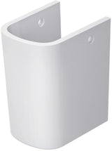 DURAVIT DuraStyle Halbsäule weiß WonderGliss – Wandhängend, Sanitärkeramik, 270 mm