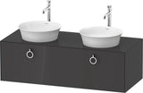 DURAVIT White Tulip Waschtischunterbau 1300 mm, 1 Auszug, wandhängend, weiß seidenmatt