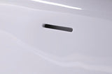 DURAVIT White Tulip Freistehbadewanne 1600x800 mm Sanitäracryl Weiß mit 2 Rückenschrägen