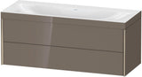 DURAVIT XViu c-bonded Waschtischunterbauset 1200 mm wandhängend mit 2 Schubkästen