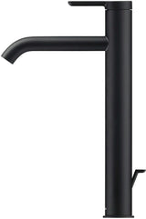 Duravit C.1 Einhebel-Waschtischmischer XL 166 mm mit Zugstange, Schwarz Matt