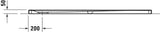 DURAVIT Tempano Duschwanne 1700x700x50 mm Weiß mit Antislip – Bodengleich & Rutschhemmend