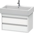 Duravit Ketho Waschtischunterbau wandhängend 750 mm, 2 Schubkästen, weiß matt