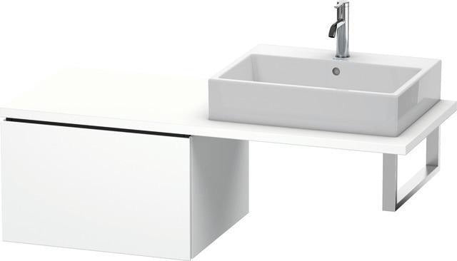 Duravit L-Cube Unterschrank 620 mm taupe supermatt mit 1 Auszug und Dämpfung