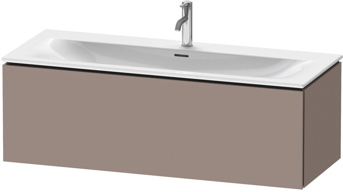 DURAVIT L-Cube Waschtischunterbau 1220 mm wandhängend mit 1 Auszug weiß matt