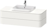 Duravit Waschtischunterbau Happy D.2 Plus 1300 mm taupe supermatt mit Tip-On-Technik