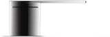 Duravit D.1 2-Loch Waschtischarmatur Chrom mit Keramikmischsystem und 148 mm Ausladung