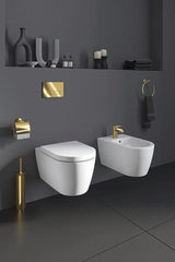 DURAVIT Wave Einhebel-Bidetmischer Chrom mit Keramikmischsystem und 128 mm Auslauf