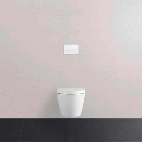 DURAVIT DuraSystem Betätigungsplatte Beta 100 Dual Flush Aufgesetzt Schwarz Matt
