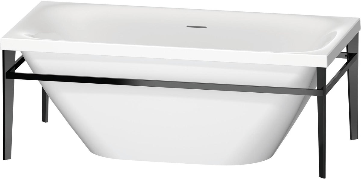 DURAVIT XViu Badewanne 1600x800mm freistehend mit Metallgestell Champagner Matt