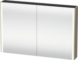 DURAVIT XSquare Spiegelschrank 1200 mm mit LED-Beleuchtung, Soft-Close und Front- sowie Innenspiegel