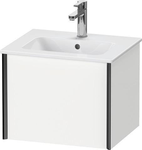 Duravit Waschtischunterbau XViu 400 mm mit Auszug, Prof. Champagner Matt