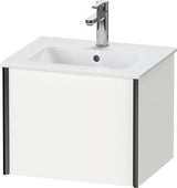 Duravit Waschtischunterbau XViu 400 mm mit Auszug, Prof. Champagner Matt