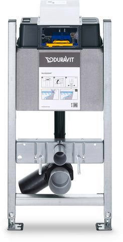 DURAVIT DuraSystem WC-Element Basic 99 cm – Vorwandinstallation mit Dual Flush