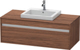 DURAVIT Ketho Waschtischunterbau wandhängend 1200 mm weiß matt mit 1 Auszug