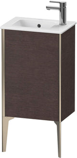 DURAVIT XViu Waschtischunterbau bodenstehend 594 mm, 1 Tür, mediterrane Eiche