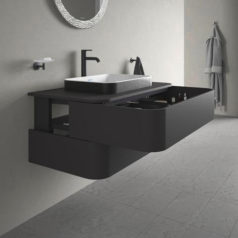 Duravit Happy D.2 Konsolenwaschtischunterbau 1000 mm Taupe Supermatt mit Tip-on und Soft-Close