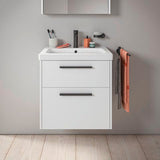 DURAVIT D-Code Spiegelschrank 650 mm, LED-Beleuchtung, Anschlag links, weiß