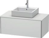 Duravit XSquare Waschtischunterbau 1000 mm wandhängend – s-matt, für Konsole