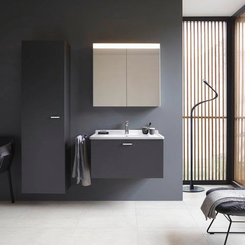 Duravit Spiegelschrank Best mit LED-Beleuchtung, 610 mm, Anschlag links, Soft-Close