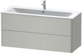 Duravit XSquare Waschtischunterbau 1210 mm mit 2 Schubkästen, s-matt, für ME by Starck