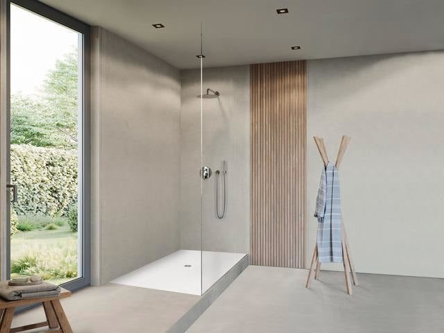 DURAVIT Sustano Duschwanne 1800x800x30 mm Mineralguss Cream Matt