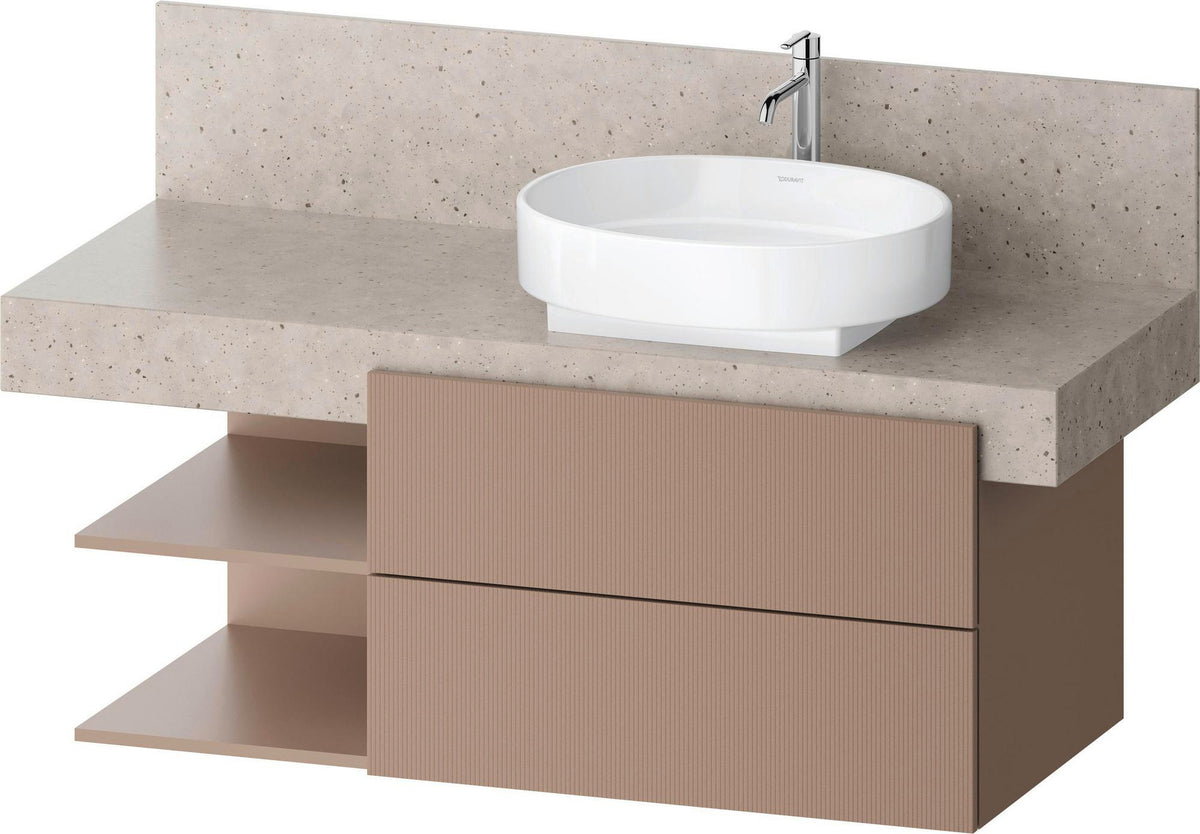 Duravit Balcoon Konsolenwaschtischunterbau 1200 mm mit 2 Schubkästen und Push-Open