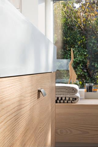 DURAVIT Vero Air Waschtisch 1000 mm Weiß ohne Überlauf mit Hahnlochbank