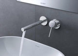 DURAVIT Circle Einhebel-Waschtischmischer Chrom – Unterputz mit Keramikmischsystem, 200 mm Auslauf
