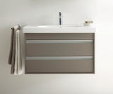 DURAVIT Waschtischunterbau Ketho wandhängend 800 mm, 2 Schubkästen, weiß matt, für D-Code 034285