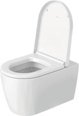 Duravit Wand-WC ME by Starck 570 mm Weiß Seidenmatt Tiefspüler mit WonderGliss