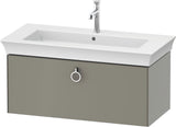 DURAVIT White Tulip Waschtischunterbau 984 mm, 1 Auszug, wandhängend, weiß seidenmatt, mit Griff