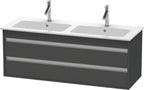 graphit matt / 2 Schubladen / anthrazit