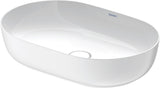 DURAVIT Aufsatzbecken Luv 600 mm Weiß WonderGliss ohne Überlauf