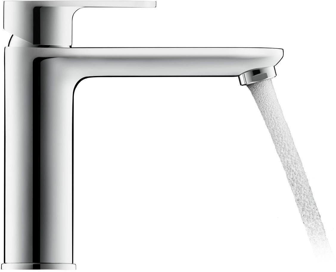 DURAVIT B.3 Einhebel-Waschtischmixer mit Zugstange, Keramikmischsystem, Chrom