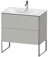 Duravit Waschtischunterbau XSquare 810x840x478mm mit 2 Auszügen, s-matt und Ahorn-Esche