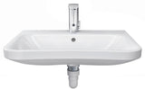 DURAVIT DuraStyle Waschtisch 650 mm, weiß, mit Überlauf, 1 Hahnloch, wandhängend, Sanitärkeramik