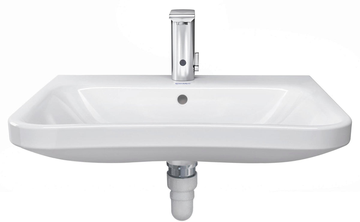 DURAVIT DuraStyle Waschtisch 650 mm mit Überlauf, 1 Hahnloch, WonderGliss – Wandmontage