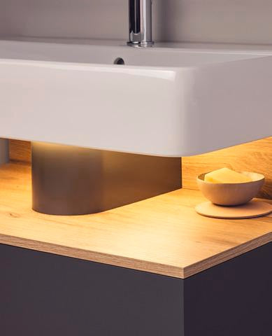 DURAVIT Waschtisch Qatego Studio F. A. Porsche 1200 mm weiß HygieneGlaze