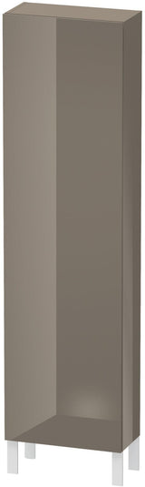 Duravit Hochschrank L-Cube 500x1760mm, 1 Tür rechts, flannel grey hochglanz, wandhängend