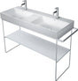 Duravit DuraSquare Glaseinleger 380x1164x8 mm cubic line Sicherheitsglas