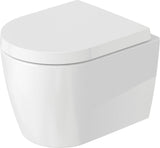 DURAVIT Wand-WC ME by Starck 480 mm Weiß Seidenmatt Rimless Tiefspüler
